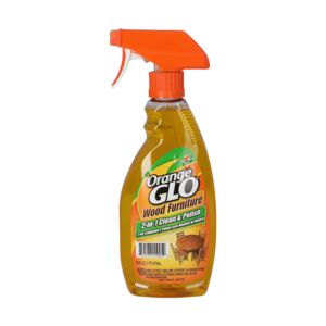 Orange Glo Citrus Scent Liquid Form Dual Action Wood Cleaner and Polish 16fl.oz